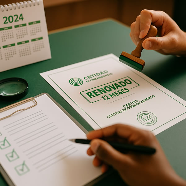 Calendário e renovação